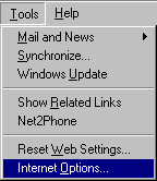 Internet Options